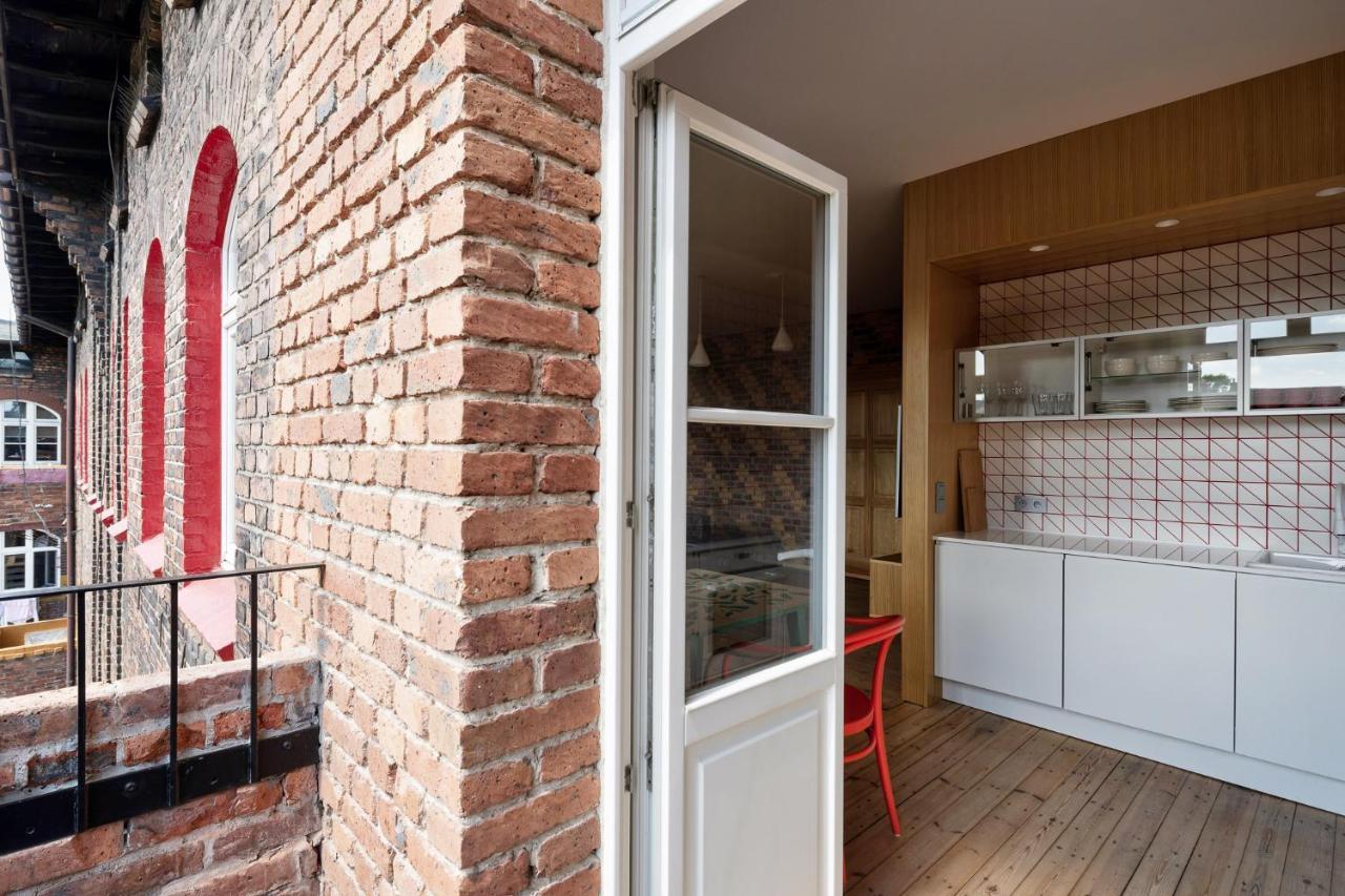 Kolorowy Apartament A9 Katowice Nikiszowiec Kültér fotó